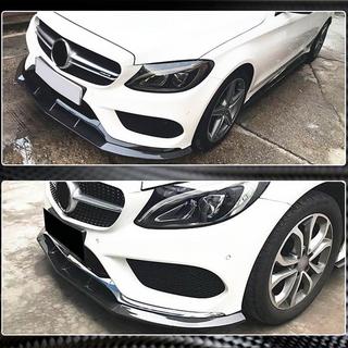 Передний бампер Лип V3 для C43 AMG 2015-2019 Карбон фото 4