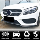 Mercedes C-class W205 2014-2021 гг. Передний бампер Лип V4 для C43 AMG 2015-2019 Карбон фото 2