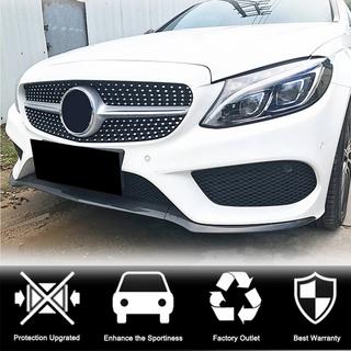 Передний бампер Лип V4 для C43 AMG 2015-2019 Карбон фото 2