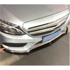 Mercedes C-class W205 2014-2021 гг. Передний бампер Лип V5 для C43 AMG 2015-2019 Карбон фото 5