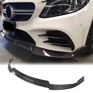 Передний Бампер Лип V3 для C43 AMG 2019-2021 Карбон фото 1