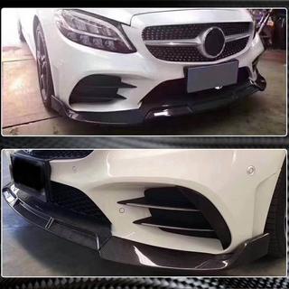 Передний Бампер Лип V3 для C43 AMG 2019-2021 Карбон фото 2