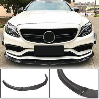 Передний бампер Лип V1 для SD C63 AMG 2015-2019 Карбон фото 1