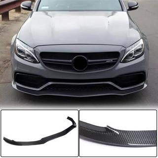 Передняя губа бампера V2 для SD C63 AMG 2015-2019 Карбон фото 1