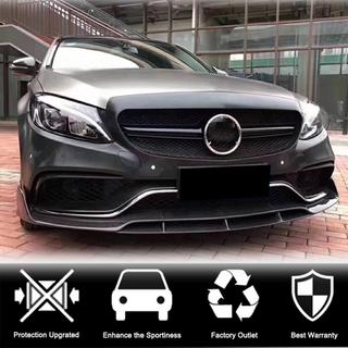 Передний Лип-спойлер V4 для SD C63 AMG 2015-2019 Карбон фото 4