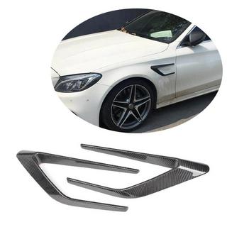 Карбоновые накладки на передние крылья (для SD C63 AMG 2015-2019) фото 1