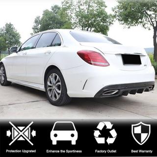 Диффузор заднего бампера для SD C43/C63 AMG 2015-2019 Карбон фото 2