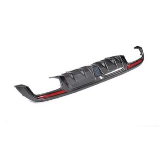 Диффузор заднего бампера V2 для SD C43/C63 AMG 2015-2019 Карбон фото 2