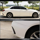 Mercedes C-class W205 2014-2021 гг. Накладки на задний бампер для SD C43/C63 AMG 2015-2019 Карбон фото 5