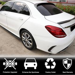 Накладки на задний бампер для SD C43/C63 AMG 2015-2019 Карбон фото 3