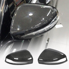 Mercedes C-class W205 2014-2021 гг. Накладки на Зеркала V1 (Карбон) фото 1