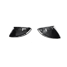 Mercedes C-class W205 2014-2021 гг. Накладки на Зеркала V1 (Карбон) фото 10