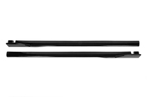 Уценка Универсальная накладка на боковые пороги DPT Black (ABS) (2шт) (черный глянец) фото 1