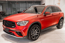 Mercedes GLC X253 2015-2022 гг. Передняя решетка Rocket (для GLC 43 AMG/GLC 63 AMG/AMG-Line 2019-2022) фото 9