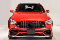 Mercedes GLC X253 2015-2022 гг. Передняя решетка Rocket (для GLC 43 AMG/GLC 63 AMG/AMG-Line 2019-2022) фото 2