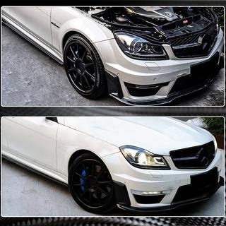 Карбоновые Накладки на Передний Бампер (для AMG 2012-2014) фото 3