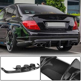 Диффузор заднего бампера V1 для AMG SD 2008-2011, Карбон фото 2