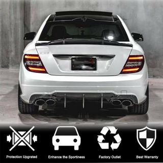 Диффузор заднего бампера V2 для AMG SD/Coupe 2012-2014 Карбон фото 2