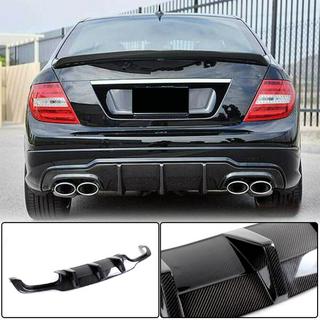 Диффузор заднего бампера V3 для AMG SD/Coupe 2012-2014 Карбон фото 2