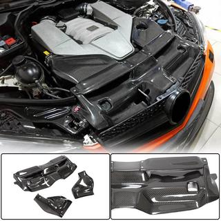 Корпус системы холодного впуска с крышкой (Dry Carbon) для C63 AMG 2012-2014 фото 1