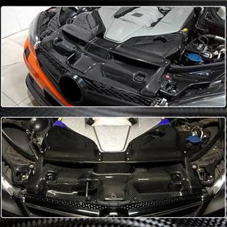 Корпус системы холодного впуска с крышкой (Dry Carbon) для C63 AMG 2012-2014 фото 3