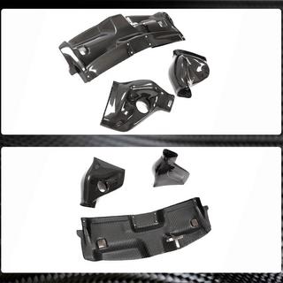 Корпус системы холодного впуска с крышкой (Dry Carbon) для C63 AMG 2012-2014 фото 4