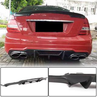 Диффузор заднего бампера V4 (для AMG SD/Coupe 2012-2014, Карбон) фото 1