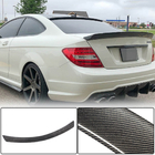 Mercedes C-class W204 2007-2015 гг. Спойлер Coupe (Карбон) фото 2