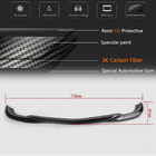Mercedes C-class W204 2007-2015 гг. Накладка на передний бампер Lip (для AMG-Line 2008-2011, Карбон) фото 5