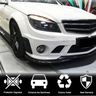 Карбоновые Накладки на Передний Бампер для C63 AMG Sedan 2008-2011 фото 2