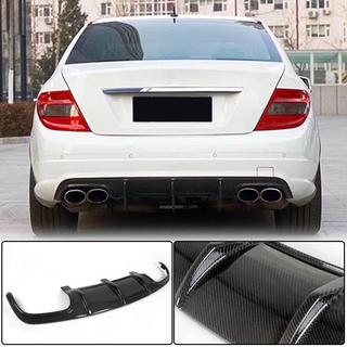 Диффузор заднего бампера V3 для AMG SD 2008-2011 Карбон фото 1