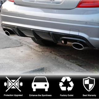 Диффузор заднего бампера V3 для AMG SD 2008-2011 Карбон фото 2