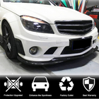 Mercedes C-class W204 2007-2015 гг. Накладка на передний бампер Lip V3 (для AMG 2008-2011, Карбон) фото 2