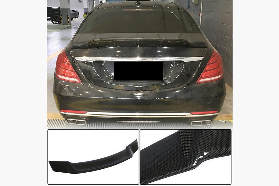 Mercedes S-сlass W222 2013-2022 гг. Спойлер V3 (Карбон) Image