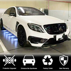 Mercedes S-class W222 2013-2022 гг. Накладки на передний бампер V1 для S63 AMG 2014-2017 Карбон фото 3