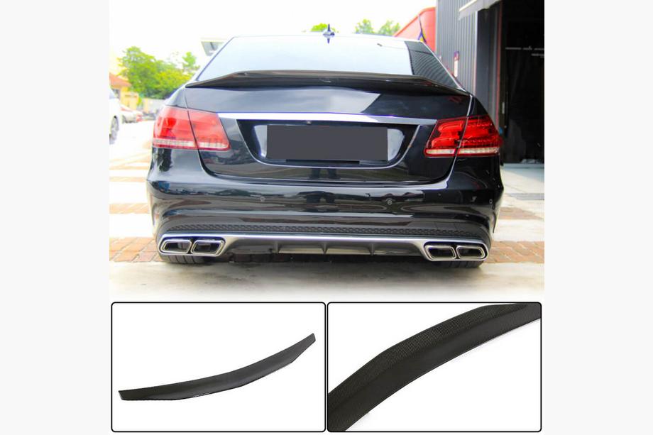 Mercedes E-сlass W212 2009-2016 гг. Спойлер V4 (Карбон) Image