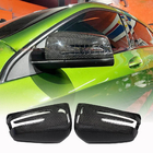 Mercedes E-class W212 2009-2016 гг. Накладки на Зеркала Карбон фото 1