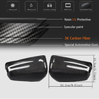 Mercedes E-class W212 2009-2016 гг. Накладки на Зеркала Карбон фото 6