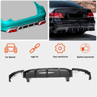 Mercedes E-class W212 2009-2016 гг. Диффузор заднего бампера V1 для E63 AMG 2013-2016 Карбон фото 3