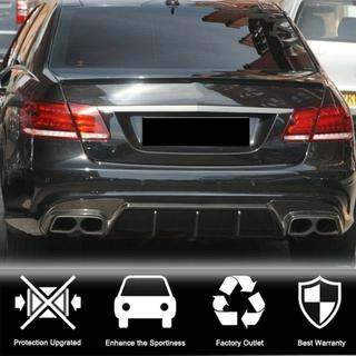 Диффузор заднего бампера V1 для E63 AMG 2013-2016 Карбон фото 4