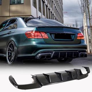 Диффузор заднего бампера V2 для E63 AMG 2013-2016 Карбон фото 1