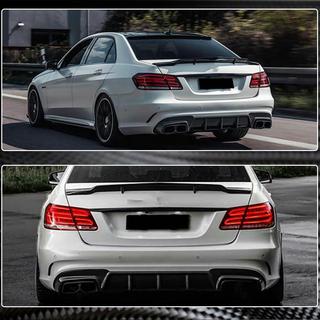 Диффузор заднего бампера V2 для E63 AMG 2013-2016 Карбон фото 4