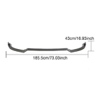 Mercedes E-class W212 2009-2016 гг. Передняя накладка на бампер Lip для E63 AMG 2013-2016 Карбон фото 6