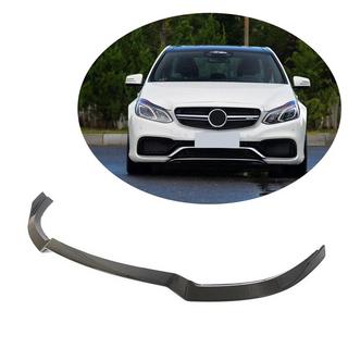 Передняя накладка на бампер Lip для E63 AMG 2013-2016 Карбон фото 1
