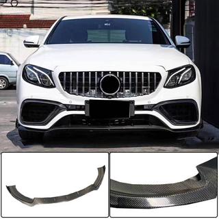 Передний бампер Лип V1 для E63 AMG 2016-2019 Карбон фото 1