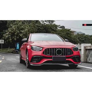Передний бампер Лип спойлер (для E63 AMG 2020-2023, Карбон) фото 2