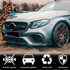 Mercedes E-class W213 2016-2023 гг. Карбоновые накладки на передний бампер для E63 AMG 2016-2019 фото 5