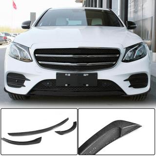 Передний Лип V2 для AMG-Line / E43 AMG 2016-2019, Карбон фото 1