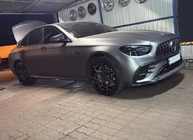 Mercedes E-class W213 2016-2023 гг. Боковые Пороги (2016-2019, Карбон) фото 9
