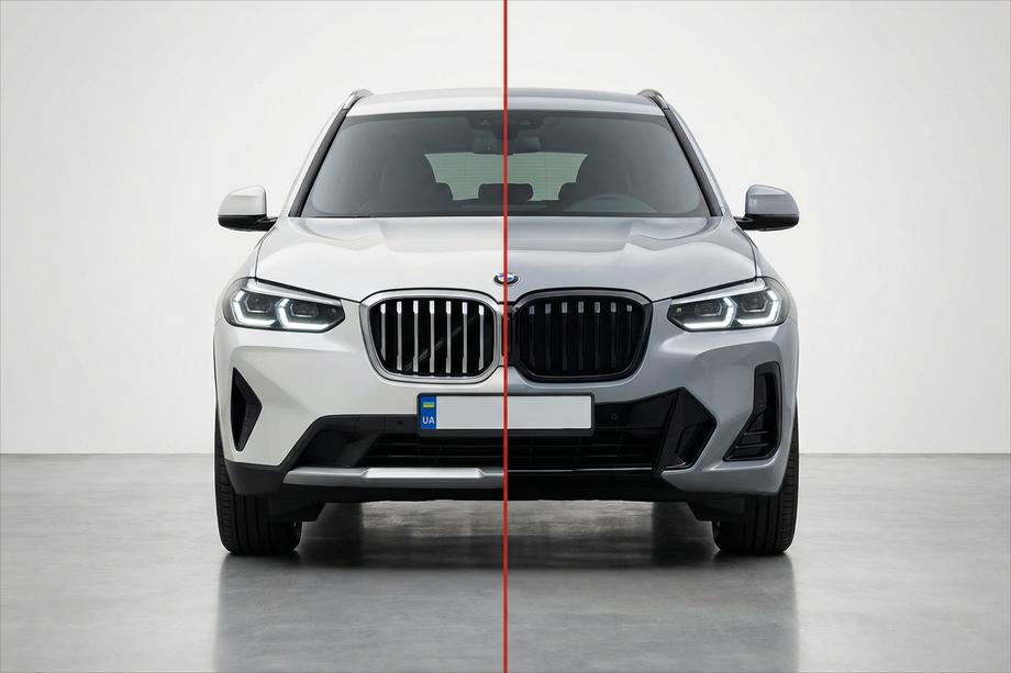 BMW X3 G01 2018- гг. Комплект обвесов с решеткой 2022-2024 (M-Sport) Image